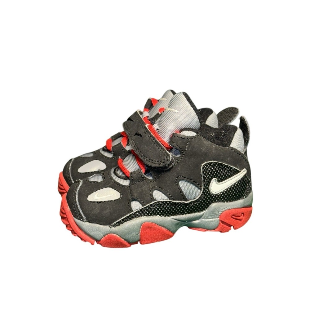 Nike Turf Raider Black Red Grey 599815-005 Toddler Td Baby Size 5C Sneakers Rare